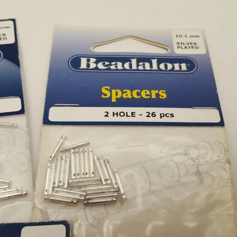 4 Package Lot Of Jewelry Making Supplies Spacers & Headpins